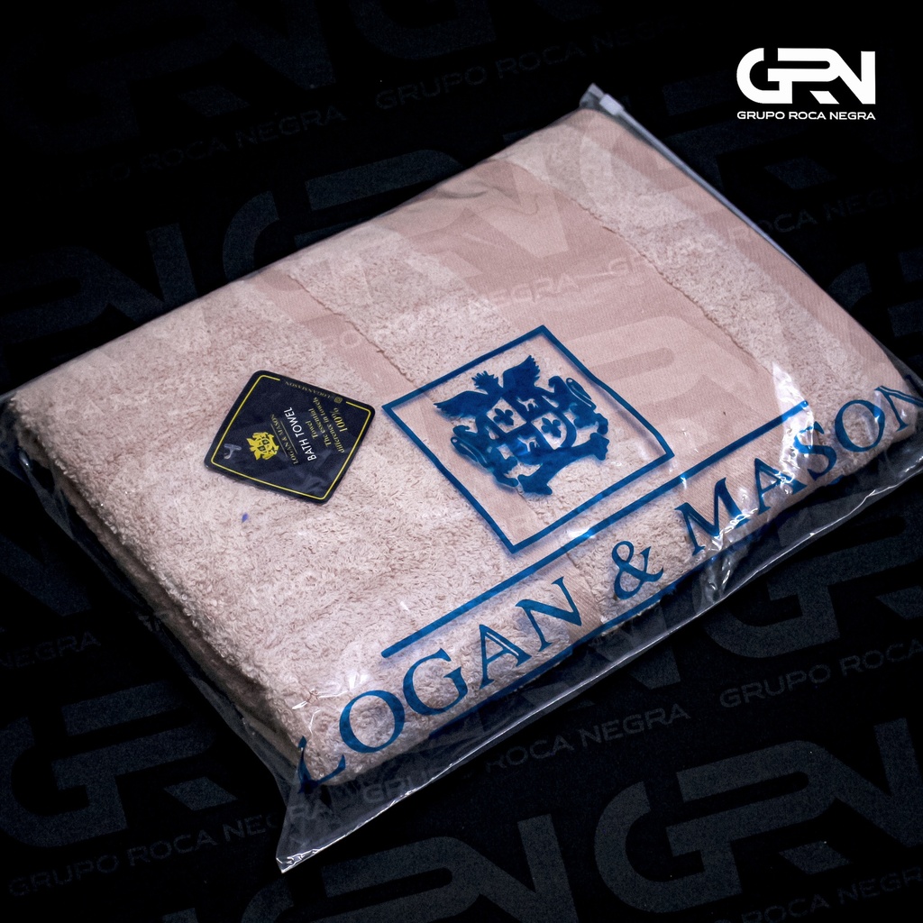 ATL- TOALLA LOGAN & MASON ALGODON UNICOLOR *6