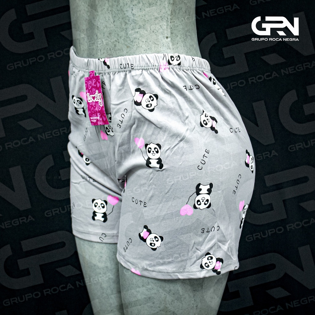 LBN- SHORT PIJAMA DE DAMA LOVELY ESTAMPADO *60