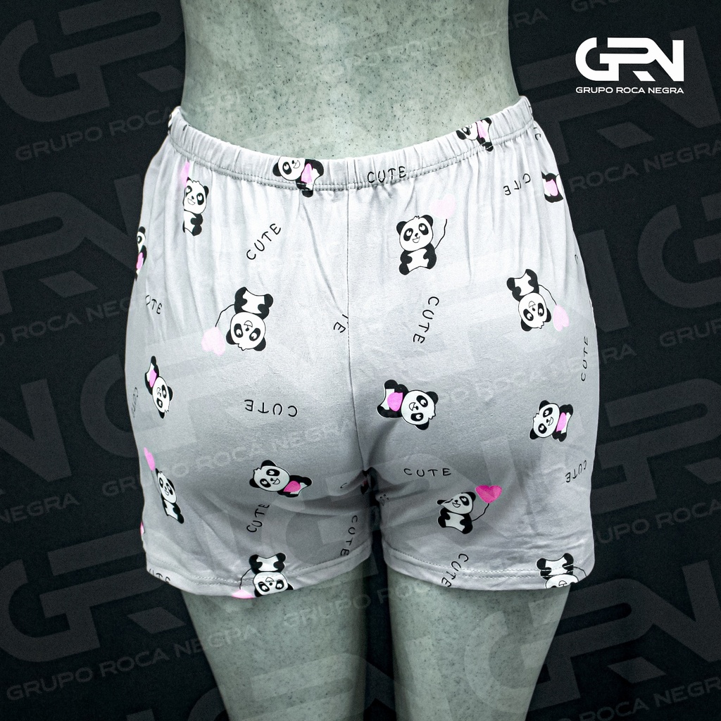 LBN- SHORT PIJAMA DE DAMA LOVELY ESTAMPADO *60