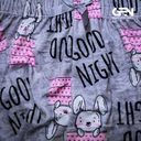 FND- SHORT DE DAMA VELOUR ESTAMPADO ANDREA *40