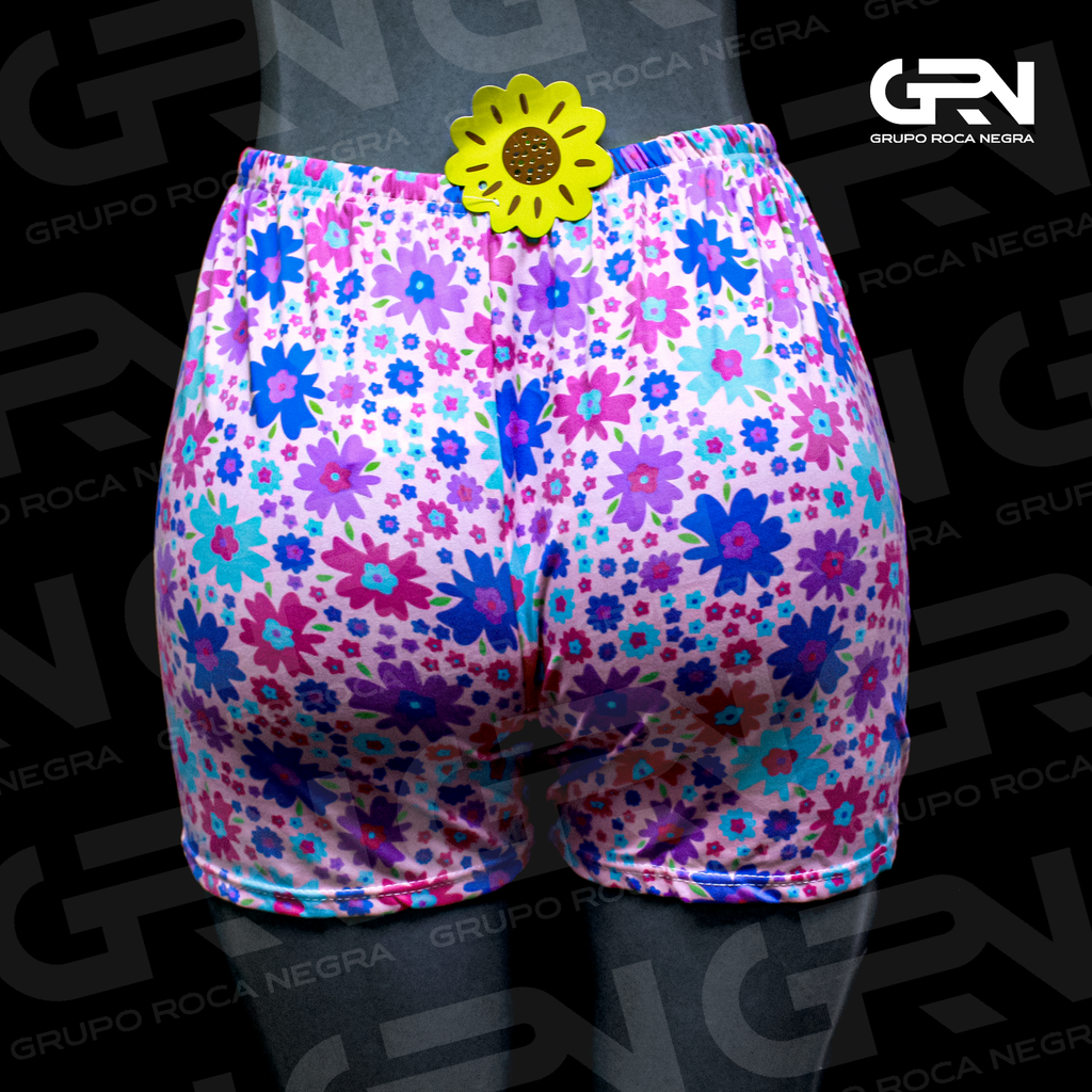 DKT- SHORT PIJAMA DE DAMA ALBY ESTAMPADO *48