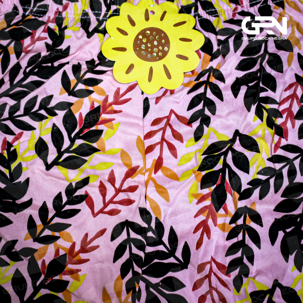 DKT- SHORT PIJAMA DE DAMA ALBY ESTAMPADO *48
